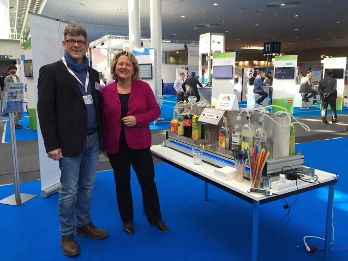 CeBIT 2016 Nachlese: Wissenschaftsministerin Svenja Schulze besucht das AppPlusMobile Systemhaus