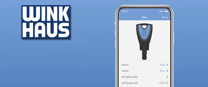 Winkhaus presents “blueCompact”: the first locking system that is controlled via an app