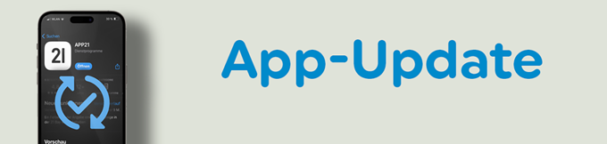  App update: new version of Employee App (“Mitarbeiter-App”) ensures compatibility with current and future OS versions