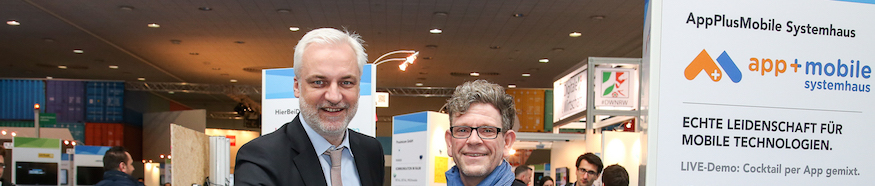 CeBIT 2016 Nachlese: Minister Garrelt Duin besucht das AppPlusMobile Systemhaus