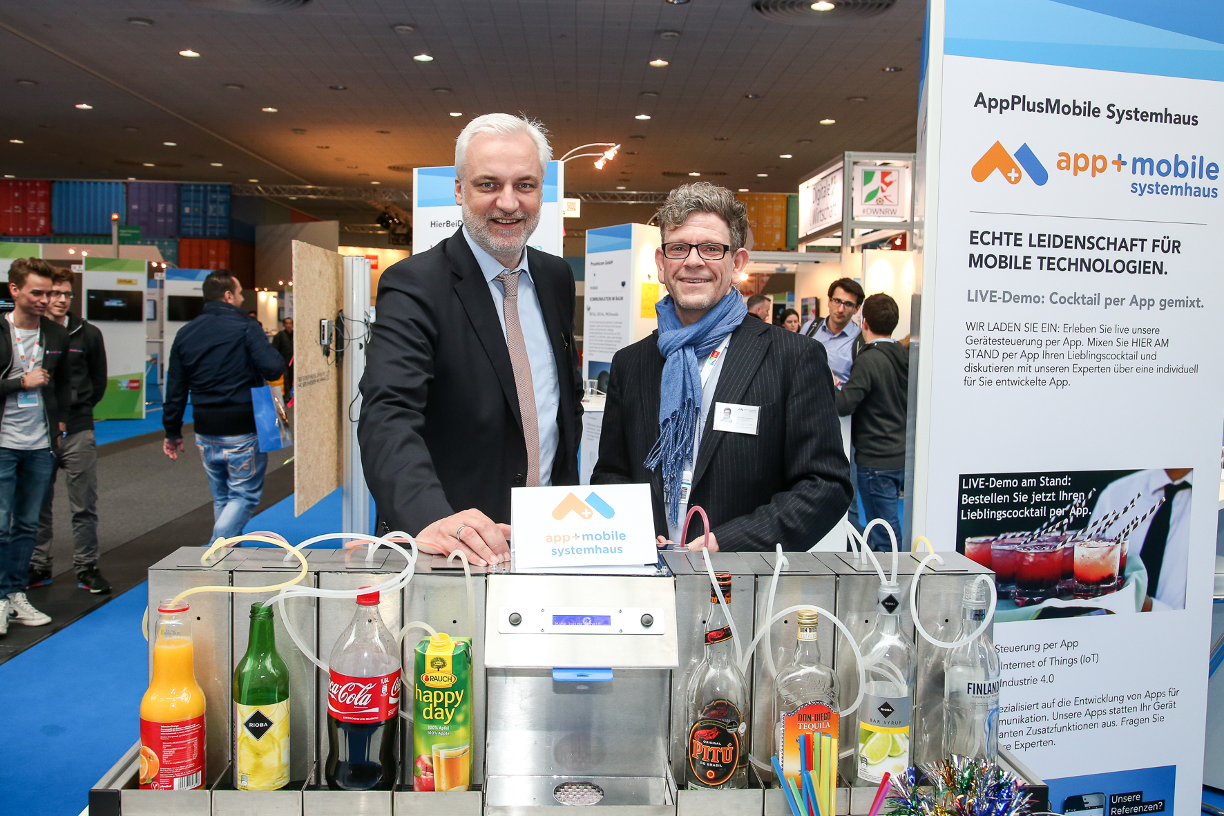 CeBIT 2016 Nachlese: Minister Garrelt Duin besucht das AppPlusMobile Systemhaus